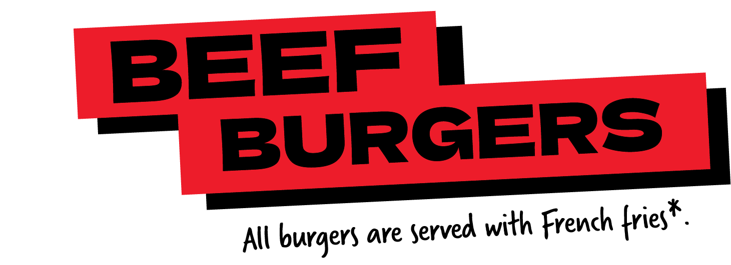 BEEF BURGERS