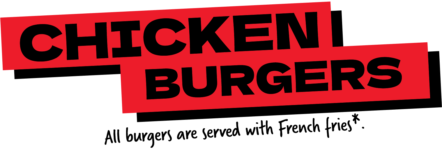CHICKEN BURGERS