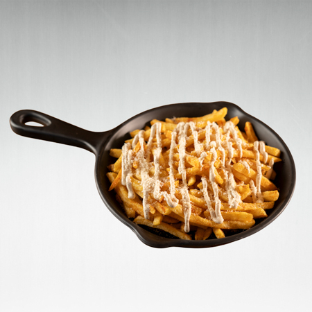 Με κρέμα τρούφας και τριμμένη παρμεζάνα